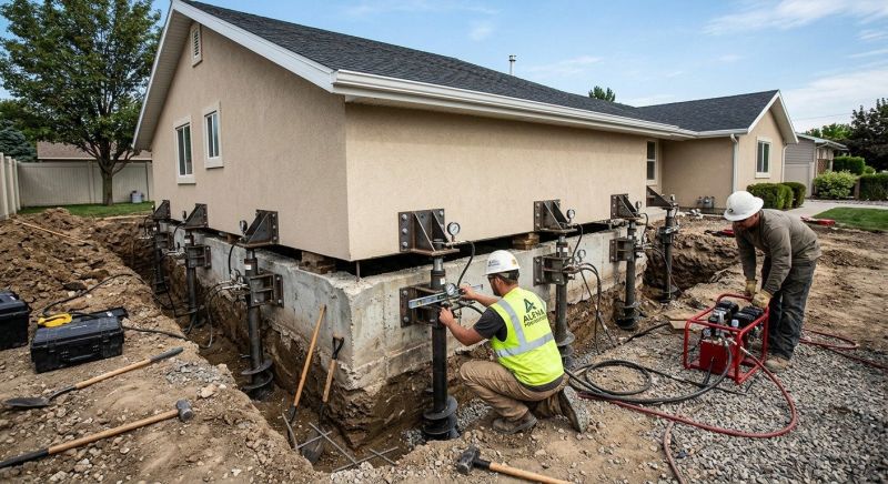 Home Foundation Leveling in Farmington, MI
