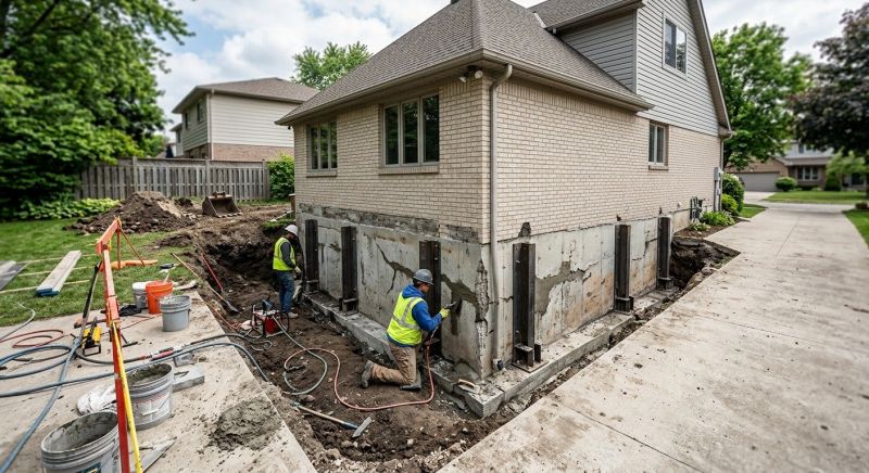 Home Foundation Repair in Algonac, MI