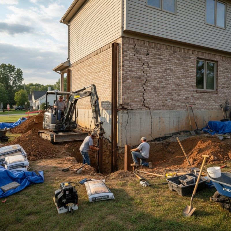 Home Foundation Repair in Algonac, MI