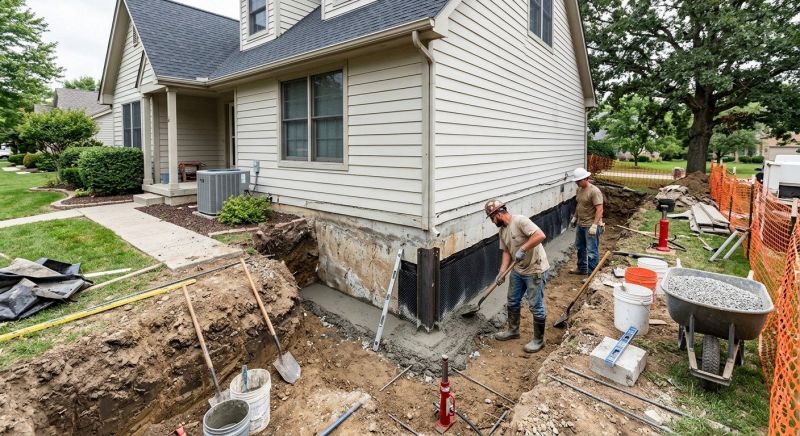 Home Foundation Repair in Farmington, MI