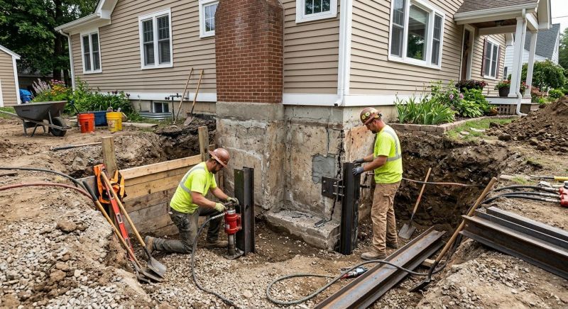 Home Foundation Repair in Grosse Ile, MI