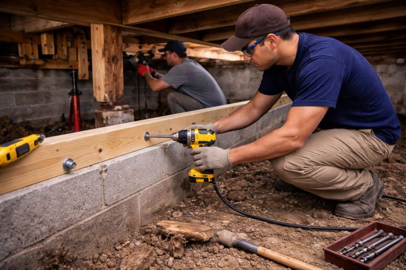 House Foundation Repair in Romulus, MI