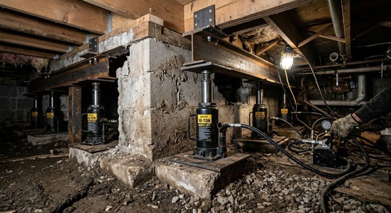 House Leveling in Sterling Heights, MI