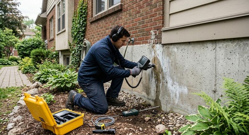 Leaking Foundation Repair in Wayne County, MI