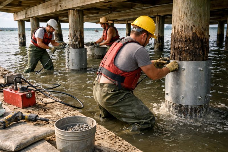 Piling Repair in Wayne County, MI
