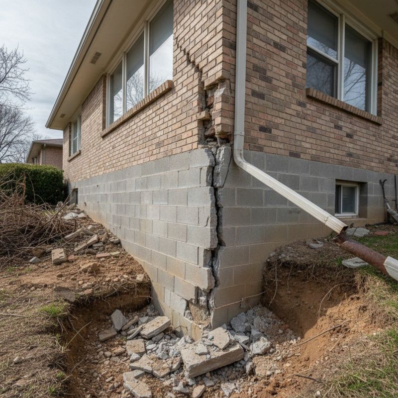 Settling Foundation Service in Algonac, MI