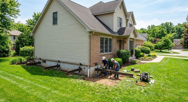 Settling Foundation Service in Wayne, MI
