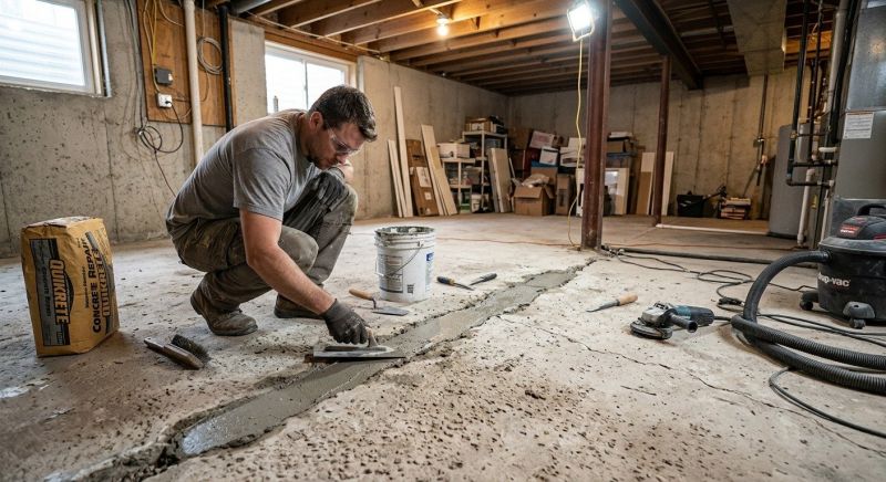 Slab Foundation Repair in Wayne County, MI