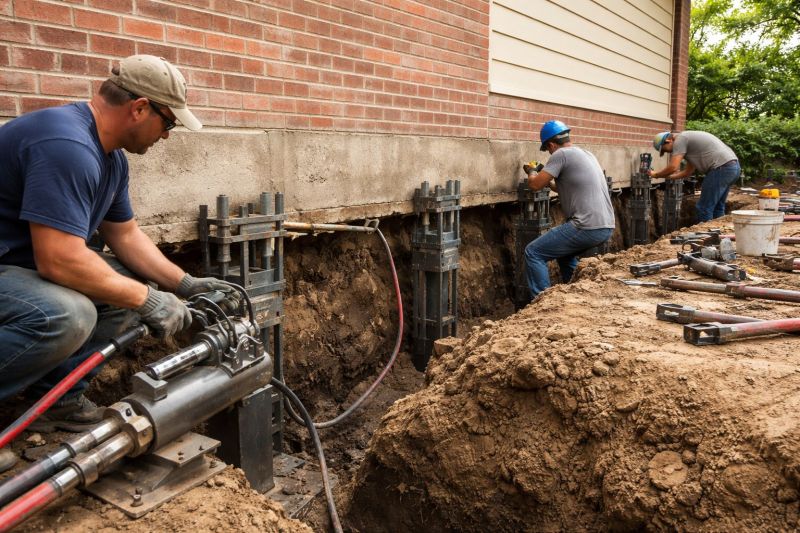 Slab Foundation Repair in Wayne County, MI