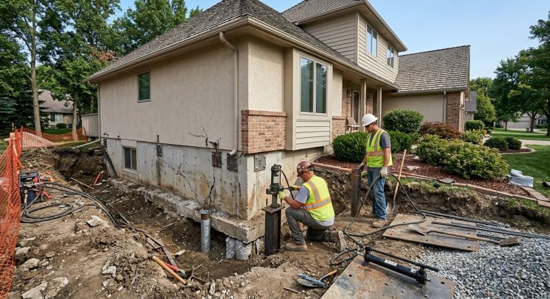 Structural Foundation Repair in Fraser, MI
