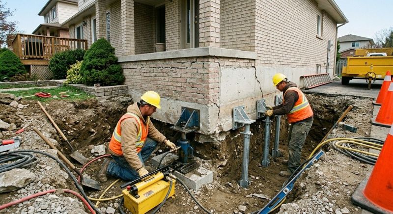Structural Foundation Repair in Hazel Park, MI