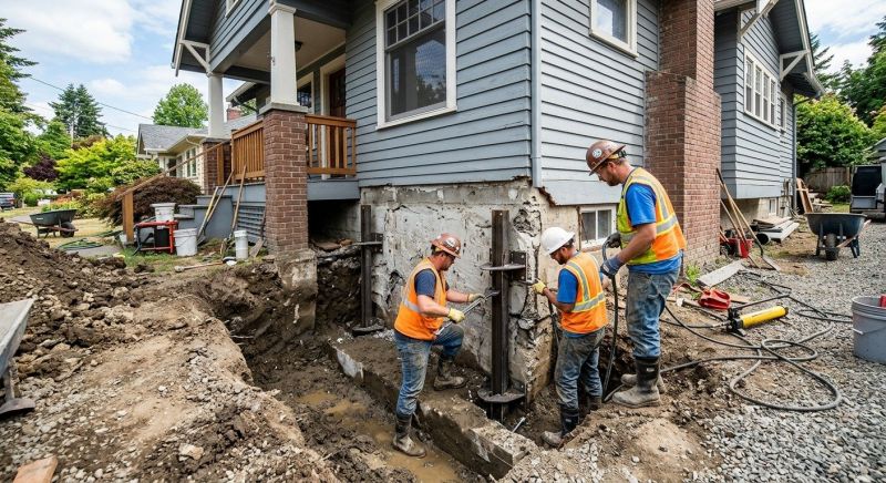 Structural Foundation Repair in Washington, MI