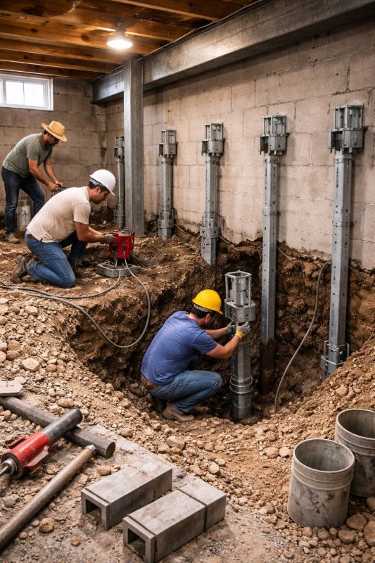 Structural Underpinning in Wayne County, MI