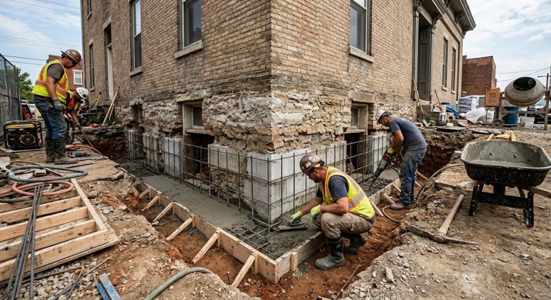 Structural Underpinning in Wayne County, MI